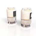 Two Cylindrical Aerospace Structures for Space Exploration with Metallic Frames Panel Design and Support Bases