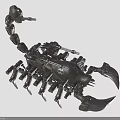 Intricate Mechanical Scorpion With Robotic Legs Claws And Metal Body Structure