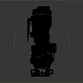 High Precision Tactical Optical Sight With Adjustable Knobs And Mounting Base
