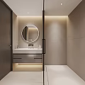 Modern Hotel Room With Bunk Beds Four Beds White Design Staircase Built In Lighting Strips