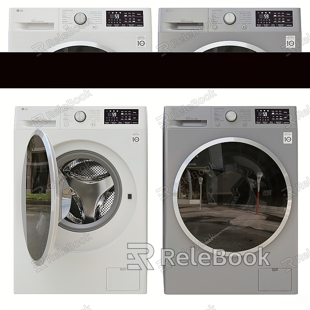 Modern washing machine drum washing machine model