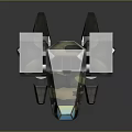 Mech Warrior Mech Soldier Machine Battlearm Mechanical Battlearm Machine Fighter Robot 3d model