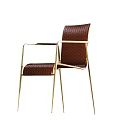 Stylish Modern Accent Chairs Featuring Various Styles Metal Frames And Woven Details