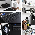 Modern Computer Desk Studio Computer 3d model