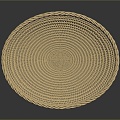 Bamboo Plate Basket Bamboo Basket Straw Basket Vegetable Basket Egg Basket Storage Basket Bamboo Basket Storage Basket 3d model