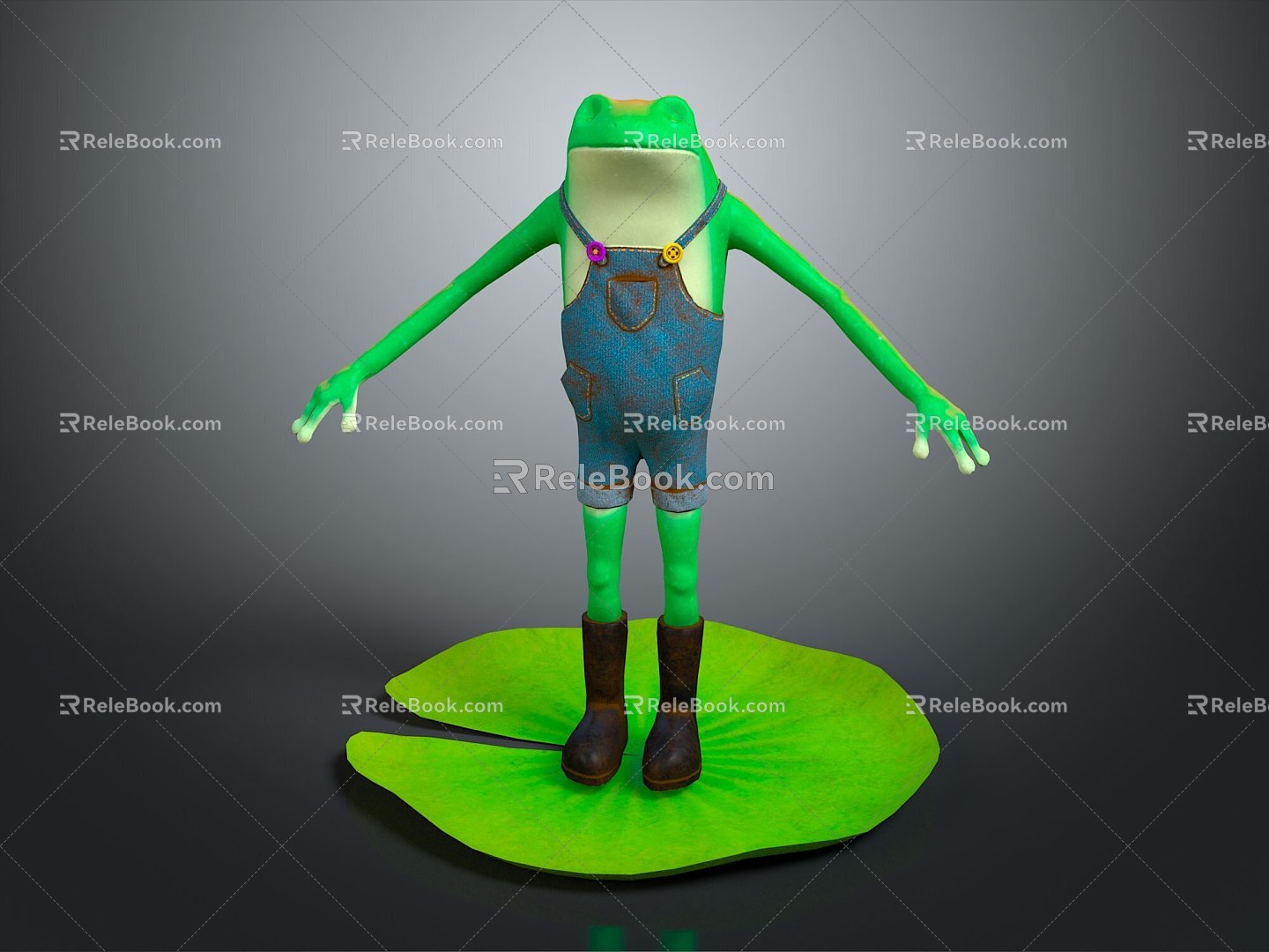 Frog Frog Frog Poison Frog Game Frog Reptile Cold Blooded Animal Reptile Reptile 3d model