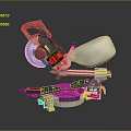 Professional Miter Saw With Circular Blade Dust Collection Bag And Adjustable Base