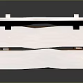 Wooden Bench Solid Wood Construction With Natural Grain Finish Rustic Outdoor Furniture Design