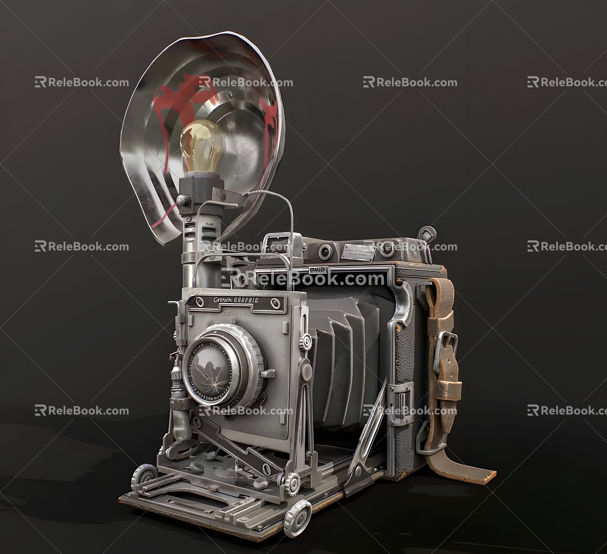 Retro Camera 3D Model Retro Camera Old Objects Nostalgia 8090 s 3d model