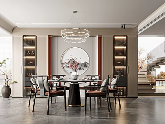 New Chinese Restaurant 3d model