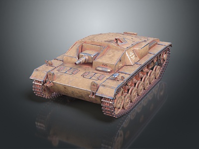 Industrial LOFT Tank World War II Tank World War I Tank Heavy Tank 3d model