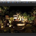 Park night view 3d model