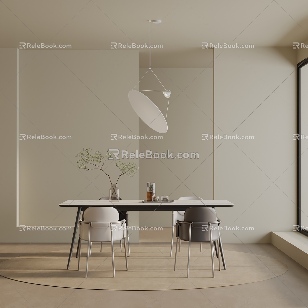 Table combination 3d model