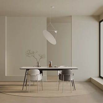 Table combination 3d model