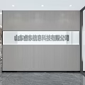 Sleek Modern Office Reception Area With Custom 3D Brand Logo Wall For Corporate Interior