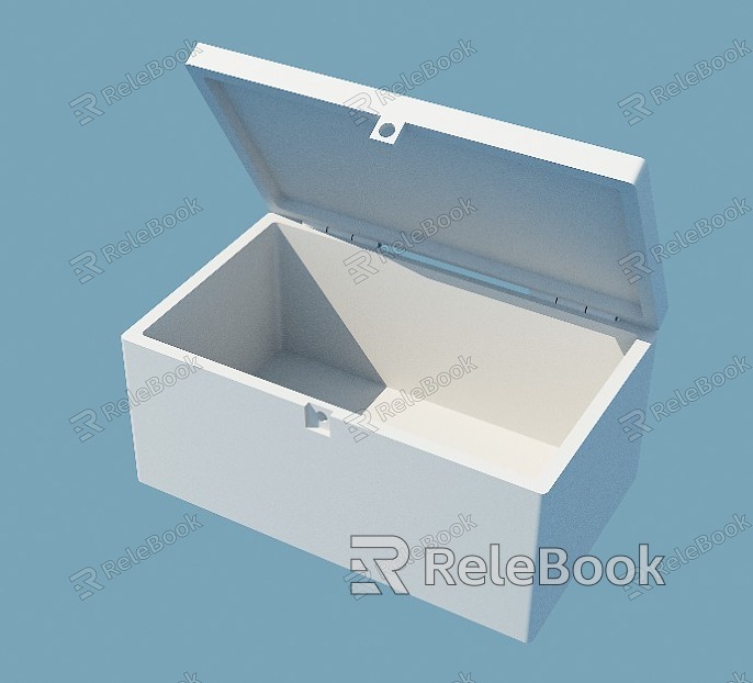 Modern Tool Box Equipment Box Flip Box model