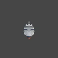 Luxury White Cruise Ship Featuring Multiple Decks Satellite Dishes And Lifeboats
