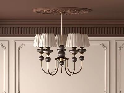 Antique chandelier 3d model