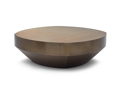 Metal round tea table model