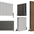 Modern Radiators in Various Colors and Styles Vertical and Horizontal Designs for Home Heating