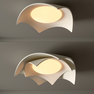 Ceiling lamp round ceiling lamp bedroom lamp artistic modeling lamps fashion living room lamp 3d model