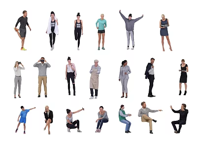 Modern Multiplayer 3d model