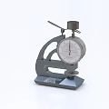 Industrial Equipment Dial Thickness Gauge With Sturdy Metal Frame And Precision Measuring Tool