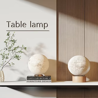 Modern Table Lamp Planet Table Lamp 3d model