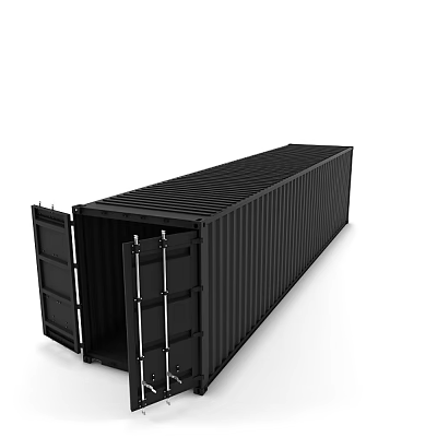 modern container 3d model
