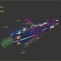 Warplanes Science Fiction Fighters Science Fiction Fighters Space Fighters Space Fighters Star Fighters Star Fighters 3d model