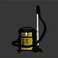 Professional Industrial Vacuum Cleaner With Long Flexible Hose And Dust Container