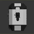 Modern Box Science Fiction Box Container 3d model