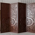 Screen partition 3d model