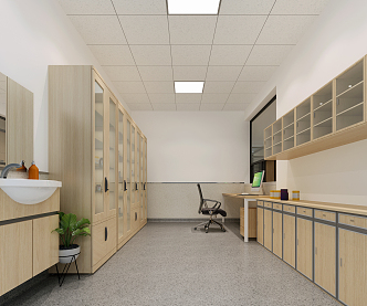 Modern Pharmacy First Floor Pharmacy 3d model