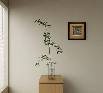 Green plant ornaments decorative ornaments 3d model