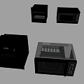 Modern Kitchen Appliances Featuring Ovens And Microwaves With Various Styles And Colors