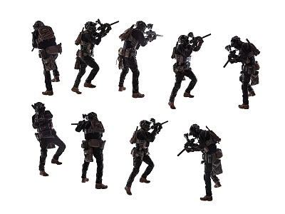 Characters Special Forces model