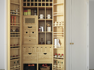 Wine Cabinet model