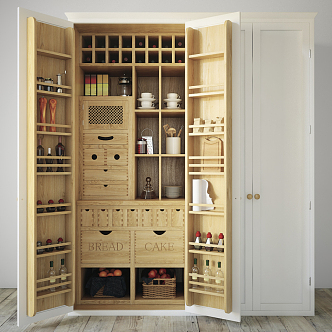 Wine Cabinet 3d model