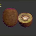 kiwi fruit kiwi fruit golden kiwi fruit gui long kiwi cui kiwi fruit 3d model