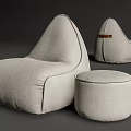 Modern Lazy Sofa 3d model