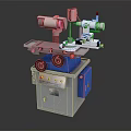 Machining Machine Tools Machining Tools Factory Equipment 3d model