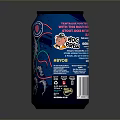 Vibrant Blue Canned Craft Beverage Featuring Octopus Tentacle Artwork And ABV 4.5%