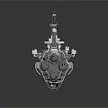 Futuristic Watercraft Design with Advanced Multi Deck Structure and Antenna Systems