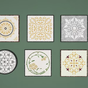 tile parquet 3d model