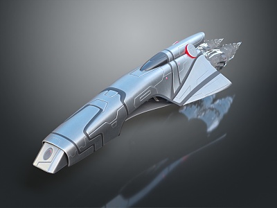 Modern fighter sci-fighter sci-fighter space fighter 3d model