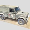 Land Rover Ambulance 3d model