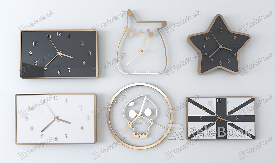 Light Luxury Clock and Watch model