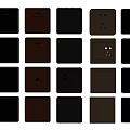 Modern Switch Panels with Various Colors and Designs for Home Use
