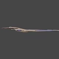 Detailed Star Trek Enterprise Spaceship 3D Model With Futuristic Design Render